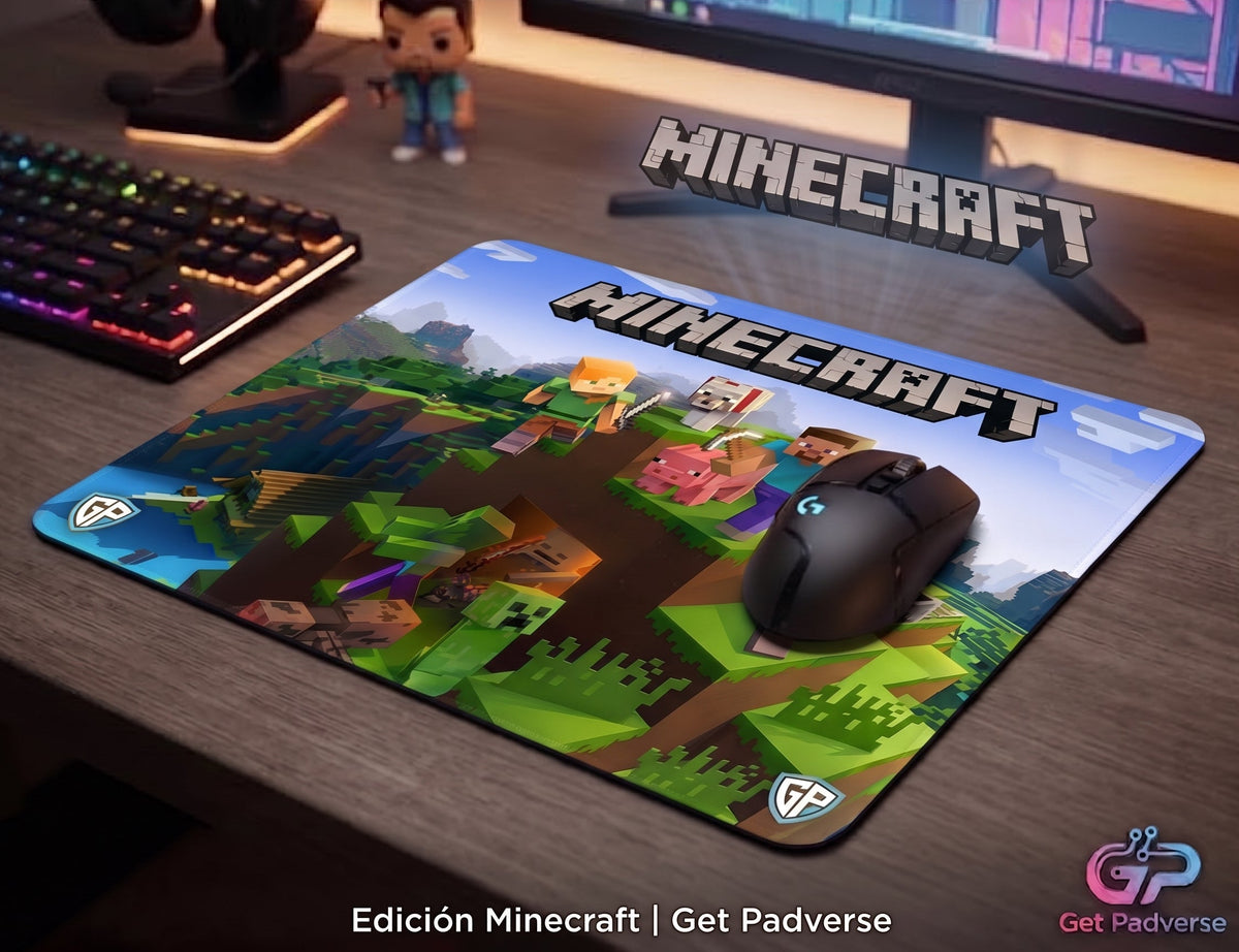 Minecraft Collector's Mousepad – Official Gaming Setup Edition